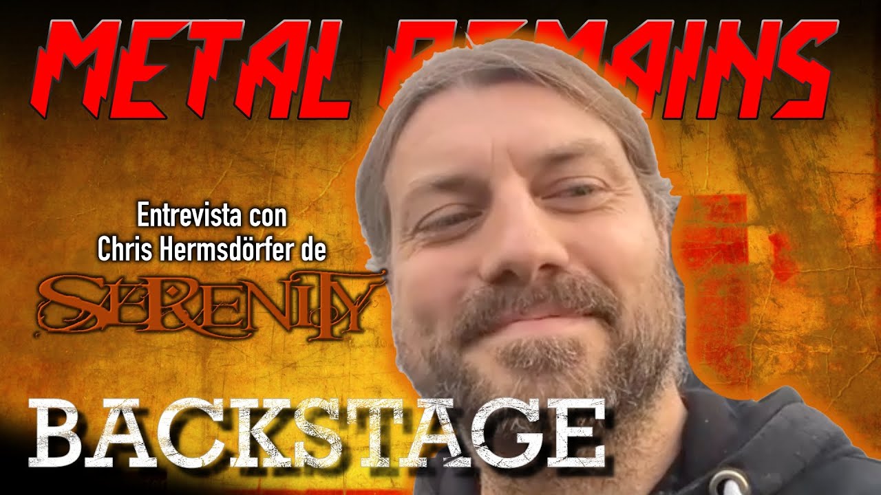 Interview with Chris Hermsd&ouml;rfer de Serenity 🇩🇪 [Subtitled] [Backstage]