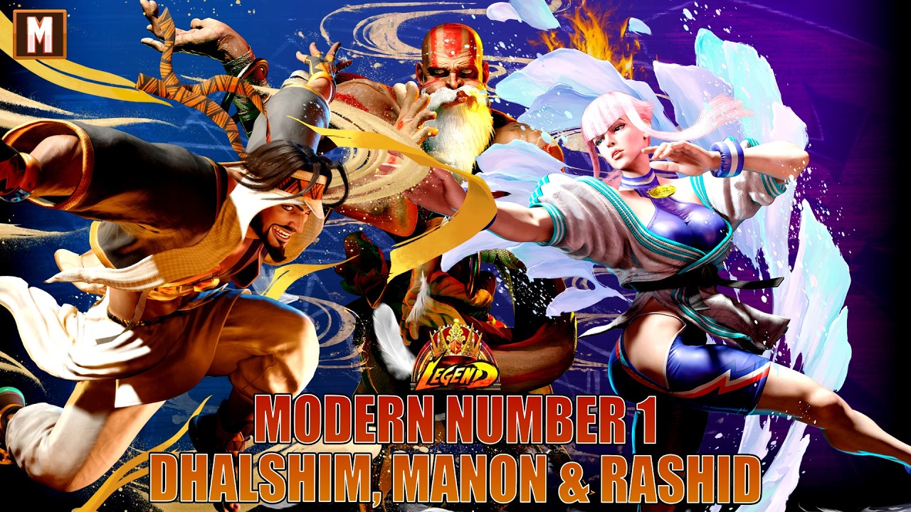 STREET FIGHTER 6 - НОМЕР 1. МОДЕРН: МАНОН, ДХАЛСИМ И РАШИД [ФЕВРАЛЬ 2026]