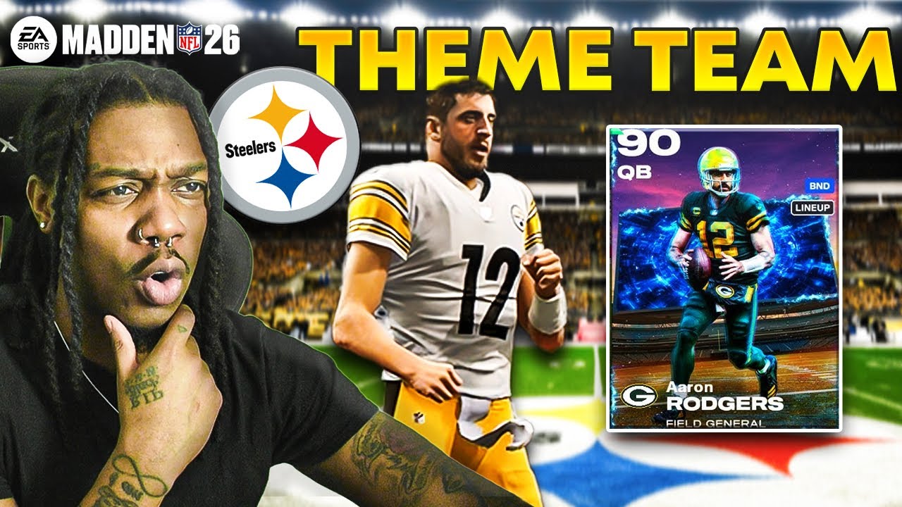 «Стиллерз» — ЛУЧШАЯ команда по созданию тем в Madden 26! Убойный командный геймплей! Аарон Роджер...