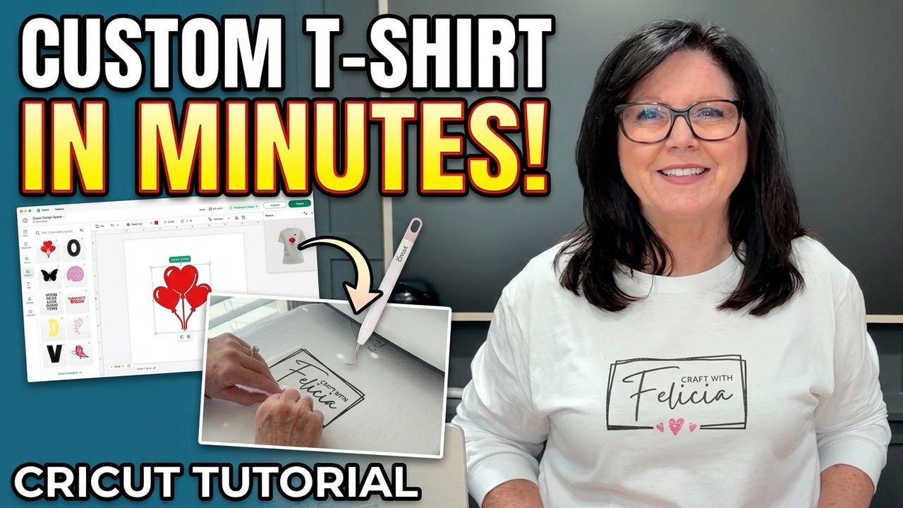 Custom T-Shirt Design in Cricut Design Space: Step-by-Step Tutorial