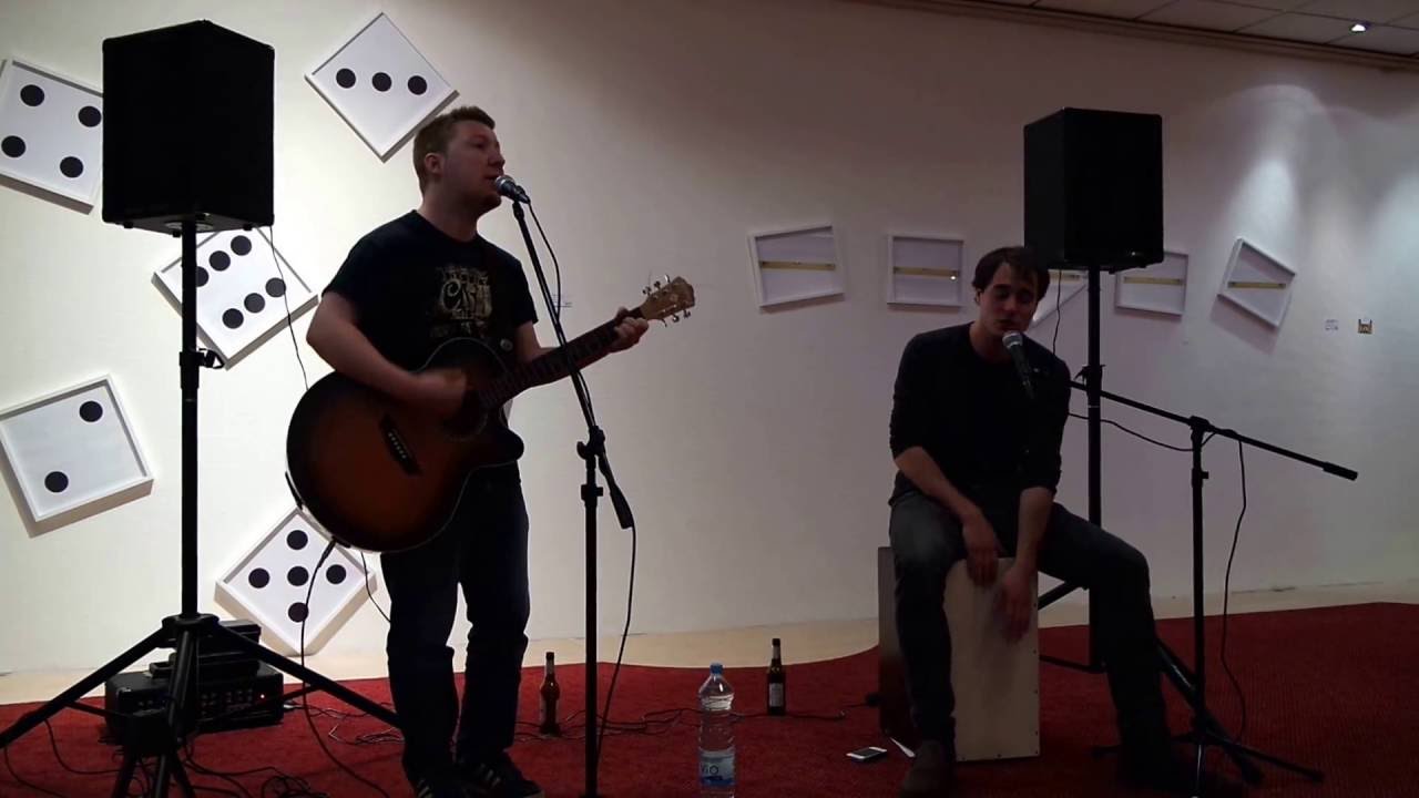 Musiker Hauke Niclas Floer und Julian Lynen im Marler Kunststern 2016  SAM 0227