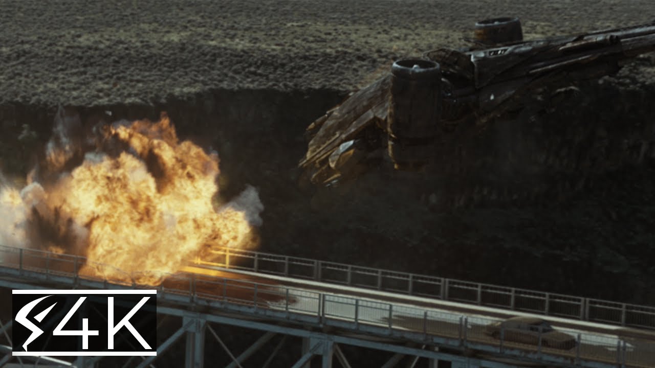 Terminator (4K) Salvation Moto Terminators & Harvester Carrier