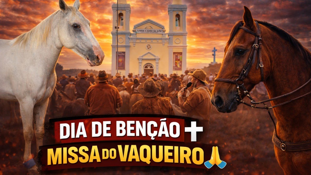Missa do Vaqueiro em Sert&acirc;nia 🐎🙏 Tradi&ccedil;&atilde;o que arrepia