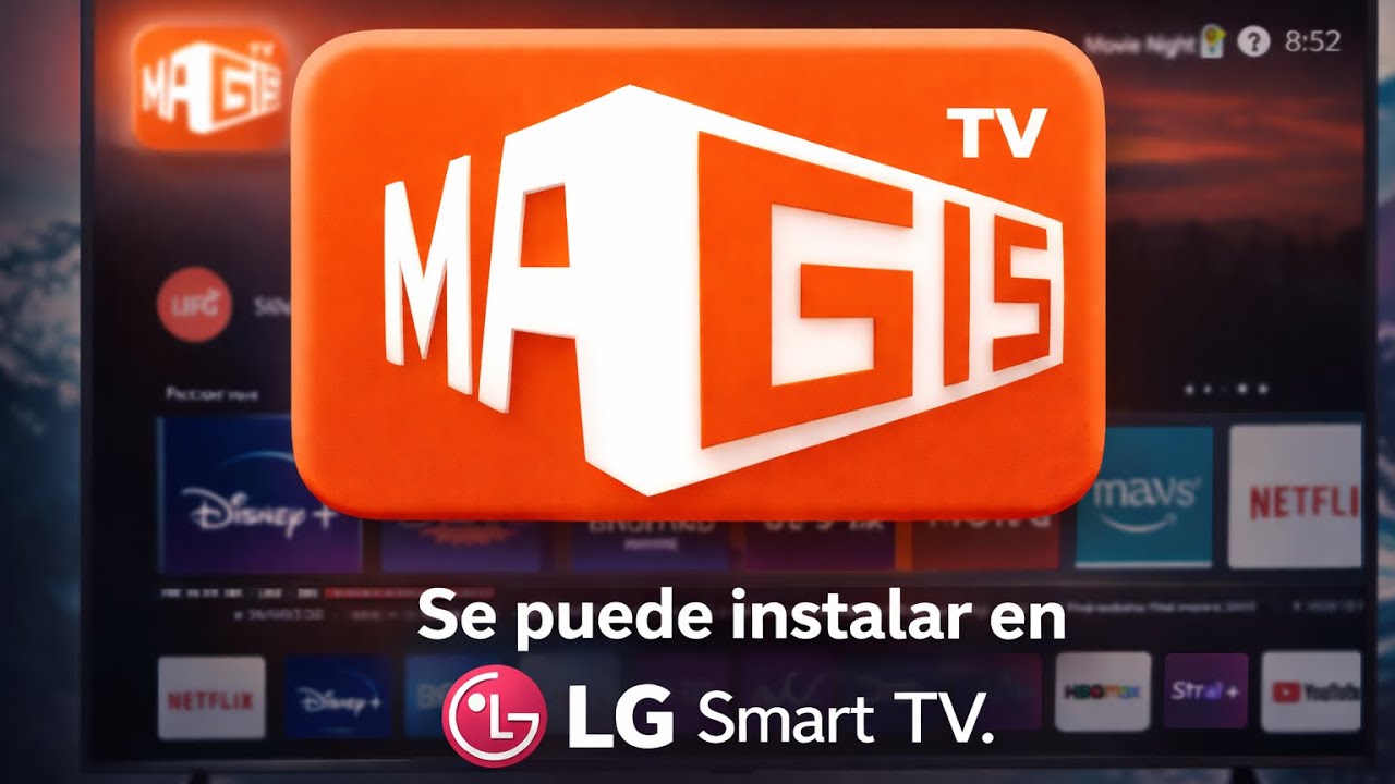 SE PUEDE INSTALAR EL NUEVO MAGIS TV EN SMART TV LG.