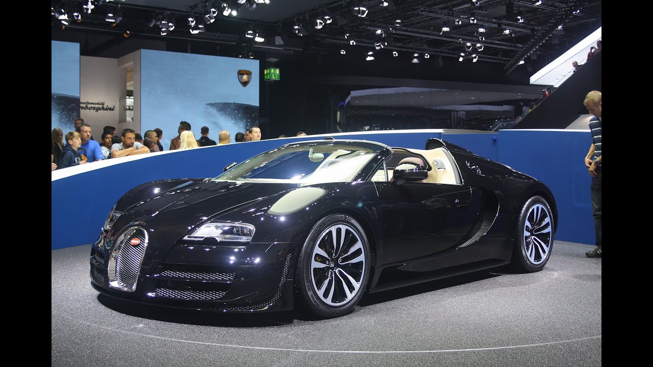 Bugatti Veyron Legend 'Jean Bugatti' Grand Sport Vitesse - IAA Frankfurt 2013 (1080p Full HD)