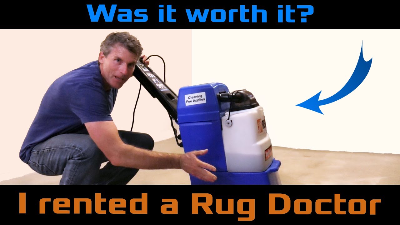 Are You Sick of Dirty Carpets? Clean them Yourself with a Rug Doctor Rental.