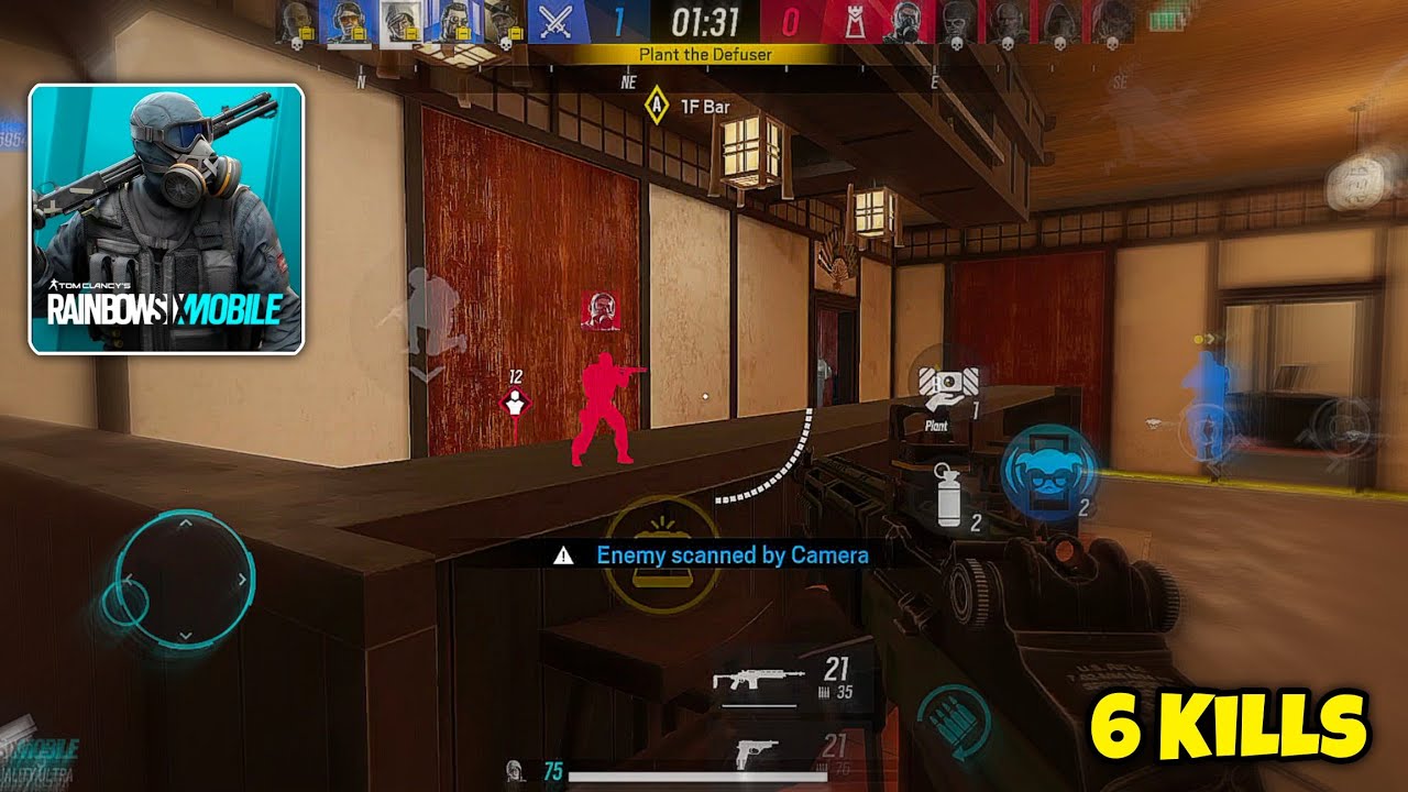 Rainbow Six Mobile Gameplay - Best Of 3 - 6 Kills 