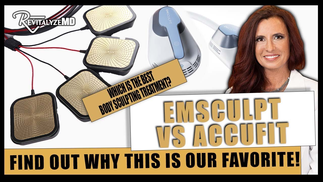 EMSCULPT или ACCUFIT: какой метод коррекции фигуры лучший? Узнайте, почему это наш фаворит!