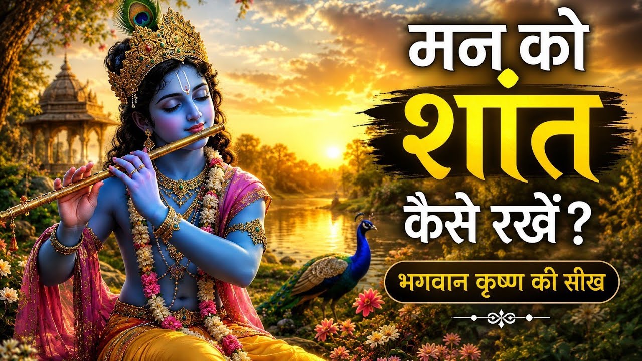 How to Calm Your Mind in 5 Minutes | Lord Krishna's Message