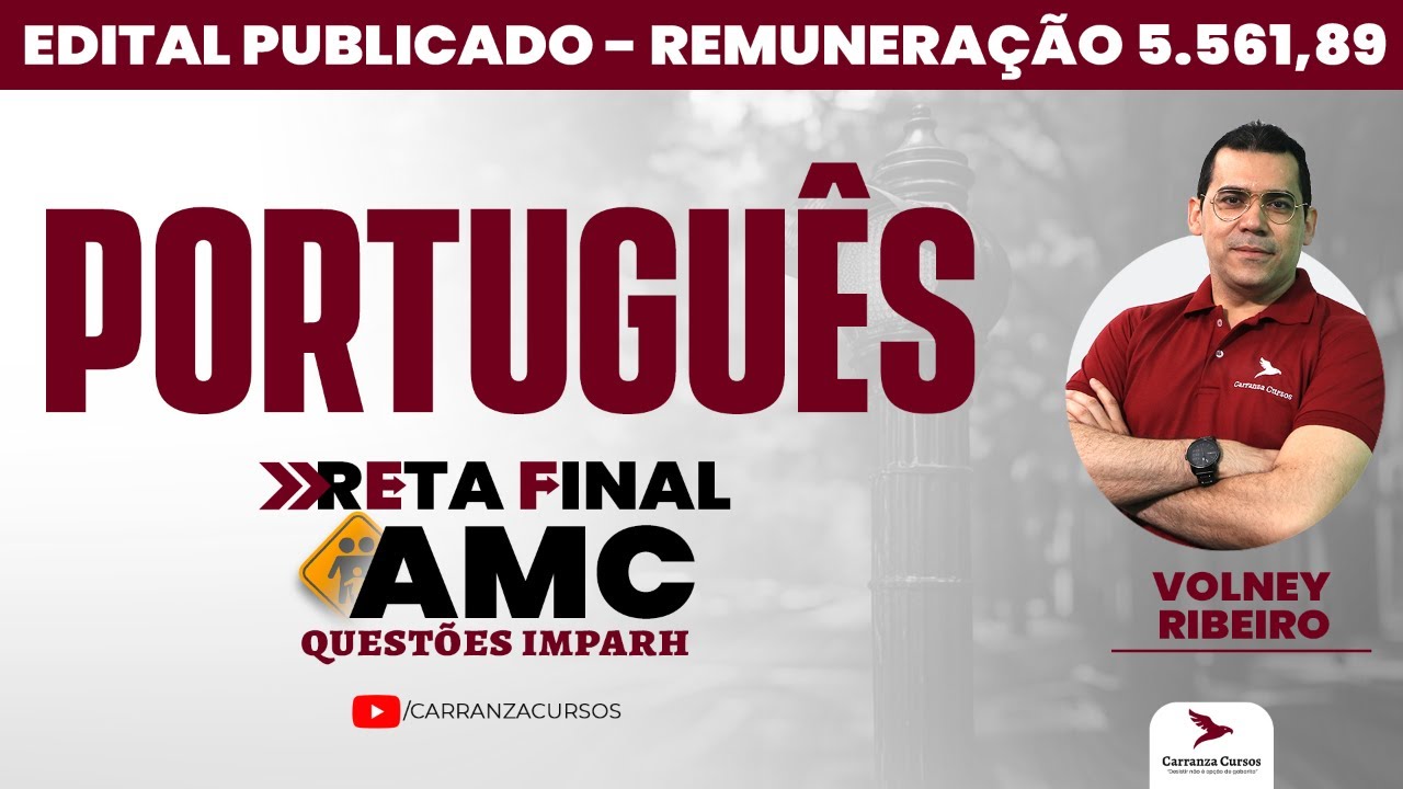 AMC - Português - Reta Final - Questões Imparh - Concurso