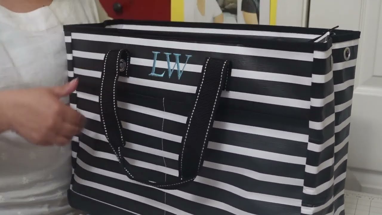Using a Riser on the SE1900 embroidery machine to embroider a Tote Bag! Was the riser worth it?