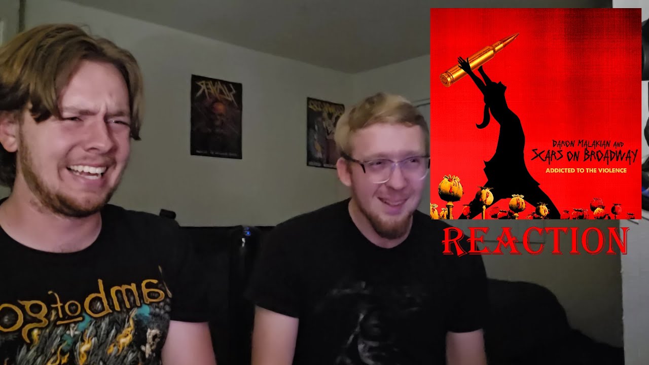 First Time Listening to Scars on Broadway's Addicted To The Violence
