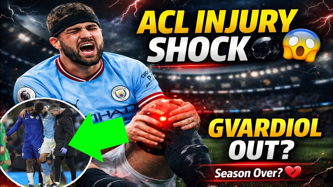 Joško Gvardiol injury update|Joško Gvardiol ACL injury|Gvardiol season ending injury highlights 