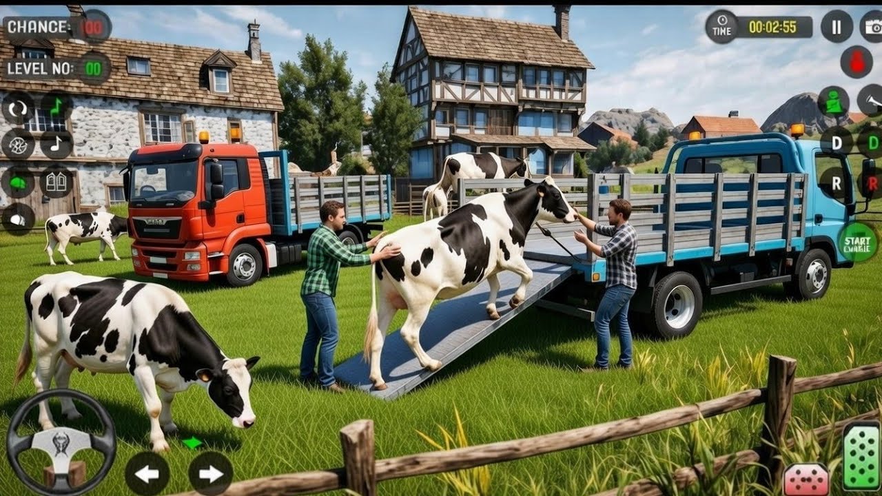 “Realistic Cow Loading Simulator — Stress Level 100% 😱”