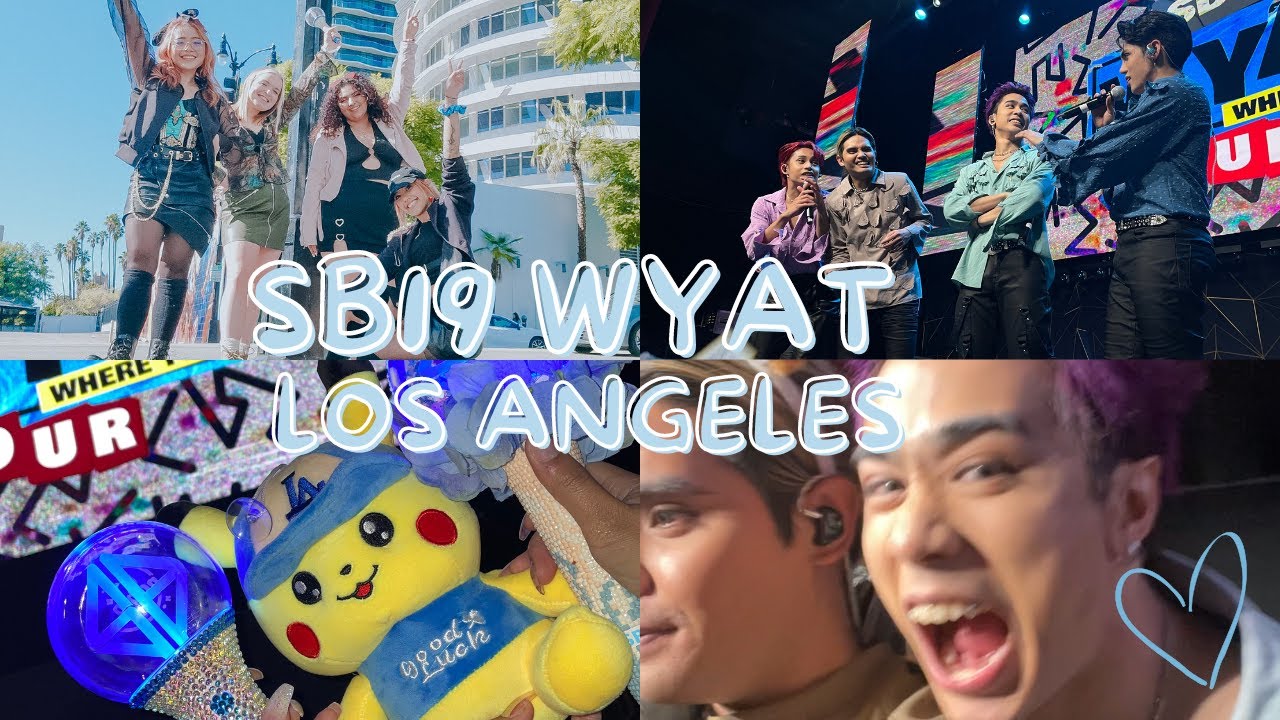 SB19 WYAT TOUR IN LOS ANGELES CONCERT VLOG (finally!)