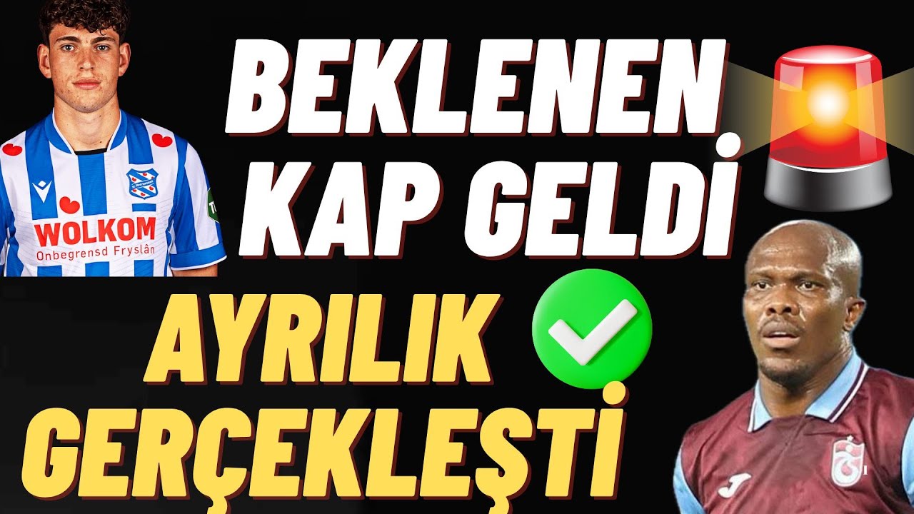 BEKLENEN KAP GELDİ ! AYRILIK GERÇEKLEŞTİ ! 10 NUMARA İDDİASI !