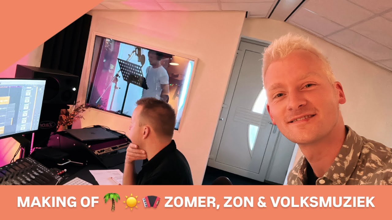 Making Of 🌴☀️🪗 Zomer, Zon & Volksmuziek