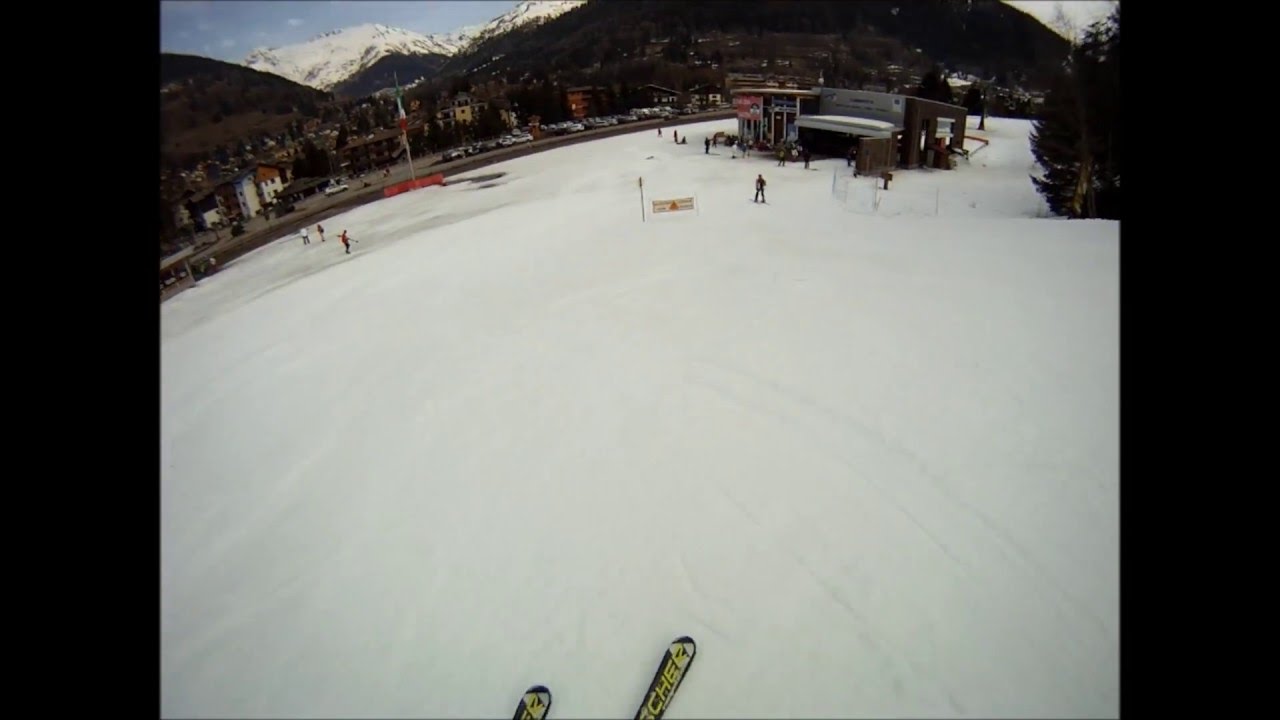 Ponte di Legno Adamello ski: pista nera Corno d'Aola