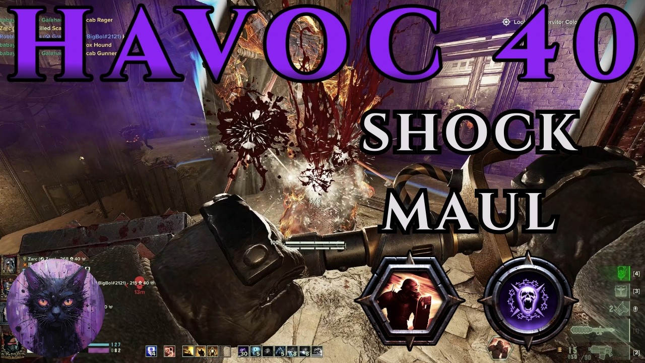 Arbites - Branx Shock Maul & Bolter | Havoc 40 | Excise Vault | Darktide