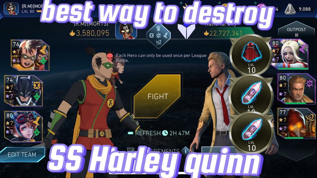 League invasion fights D1 is injustice 2 mobile