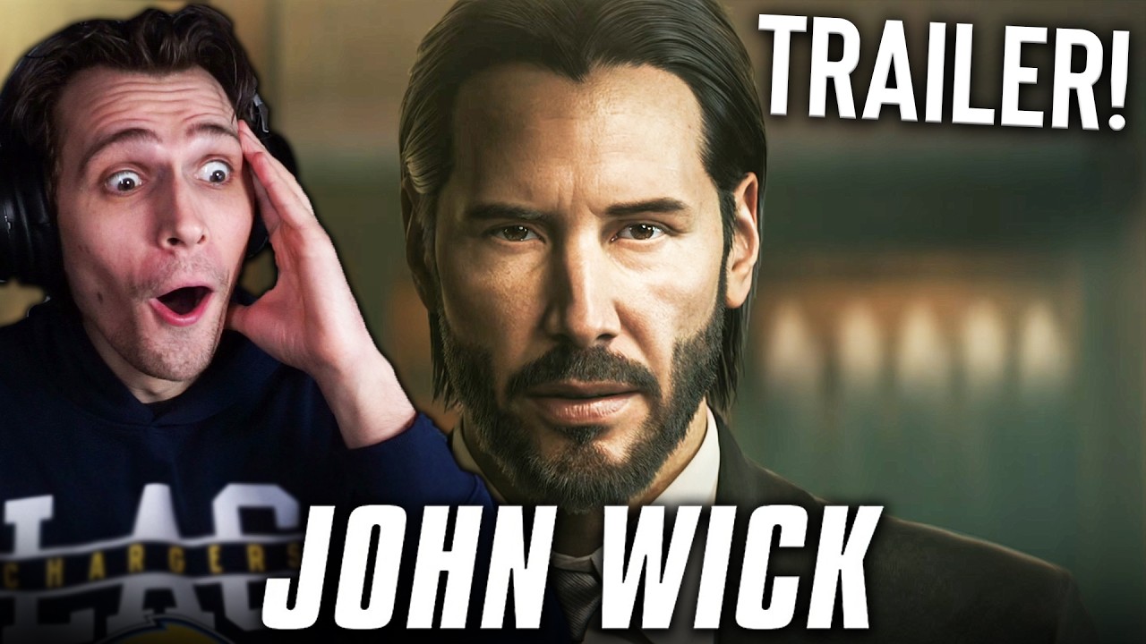 John Wick Video Game - Teaser Trailer REACTION!! (PlayStation State of Play)