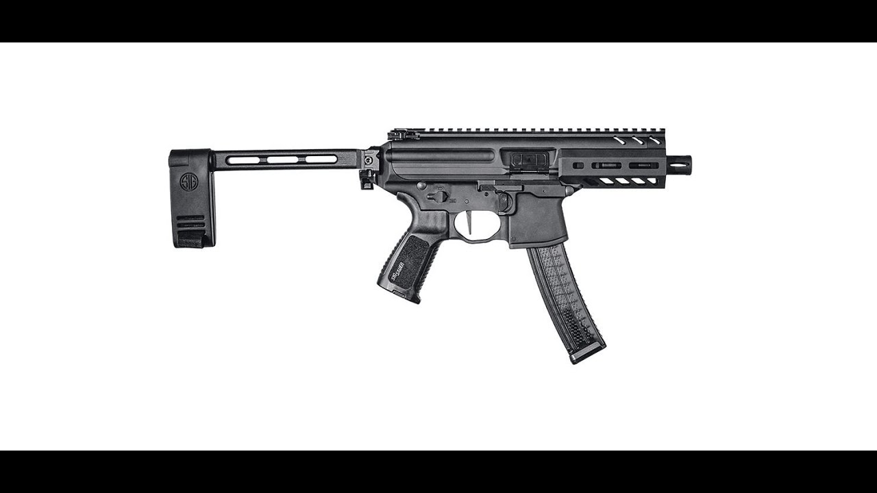 Sig Sauer MPX K 9mm pistol unboxing