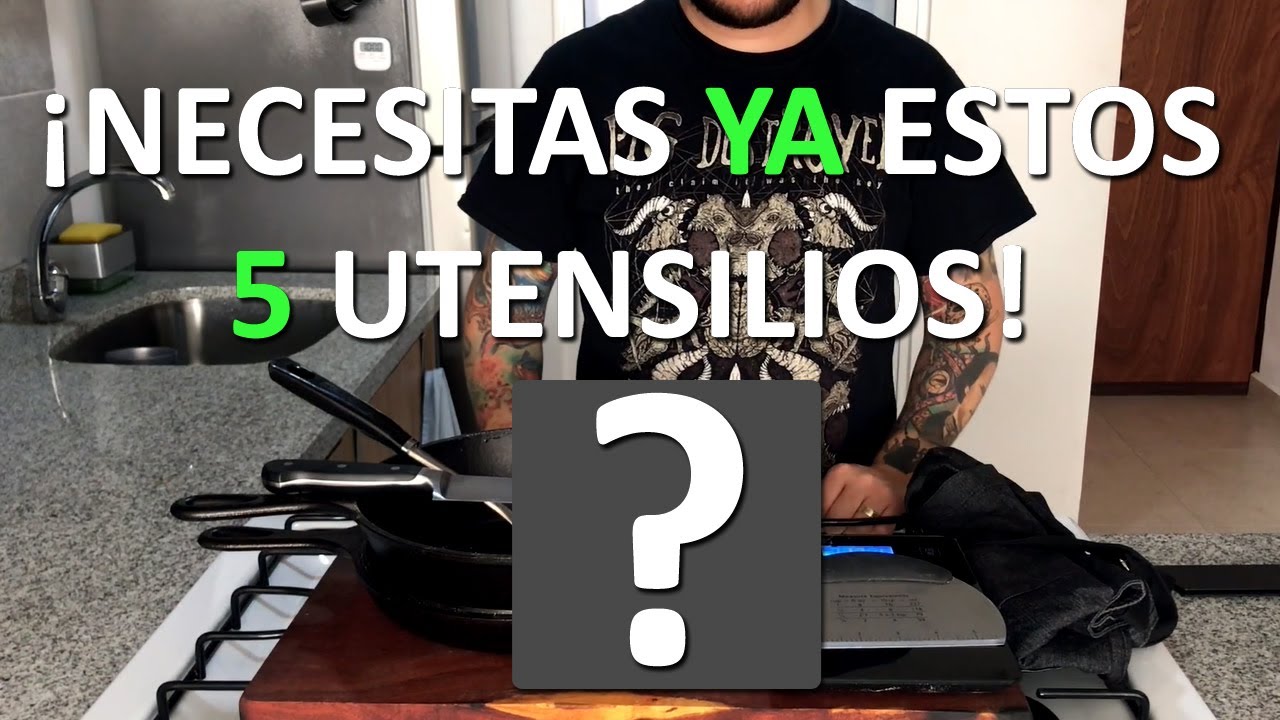 5 Utensilios de Cocina que Necesitas #cocinafacil #cocina #tipsdecocina