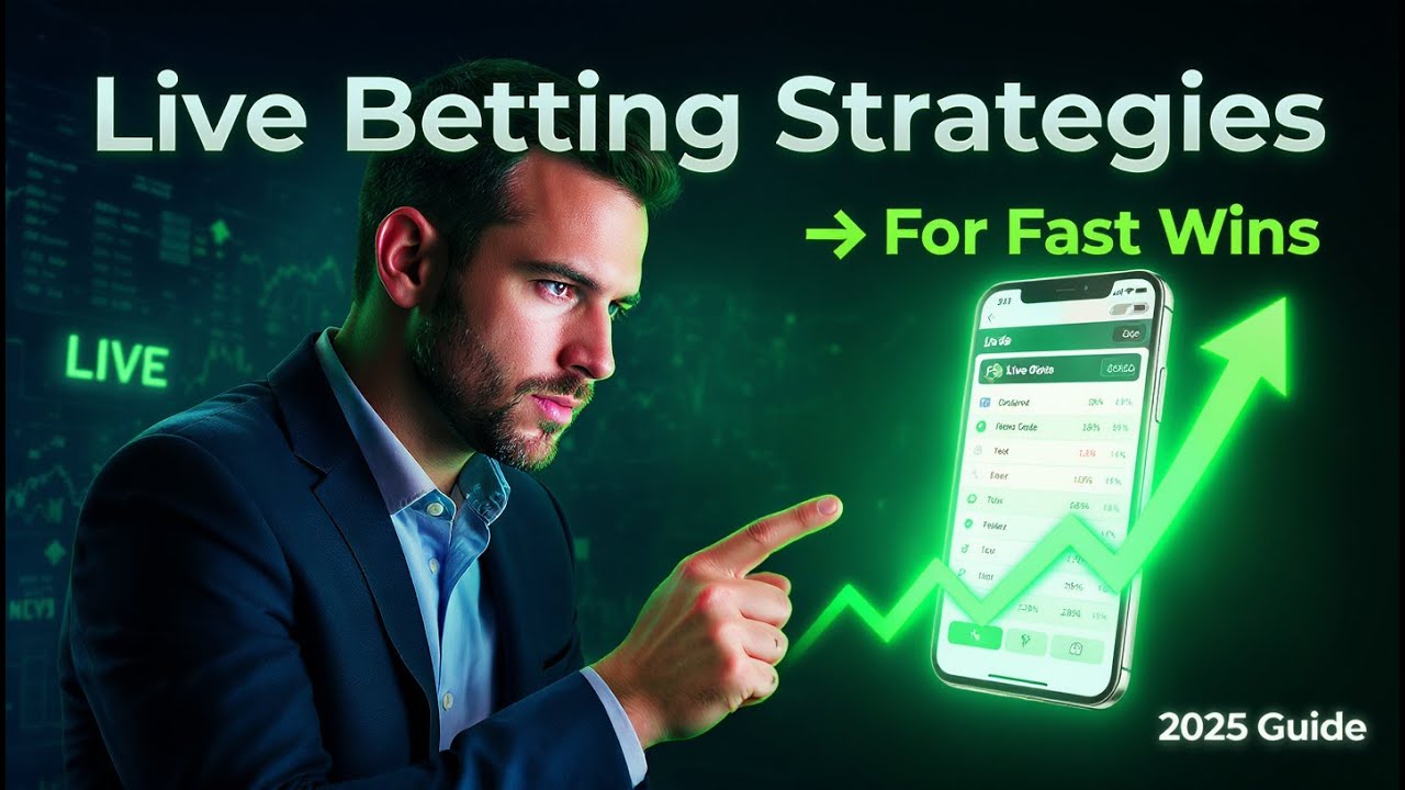 ⚡ Live Betting Strategies for Fast Wins on 1xBet (2025 Guide)