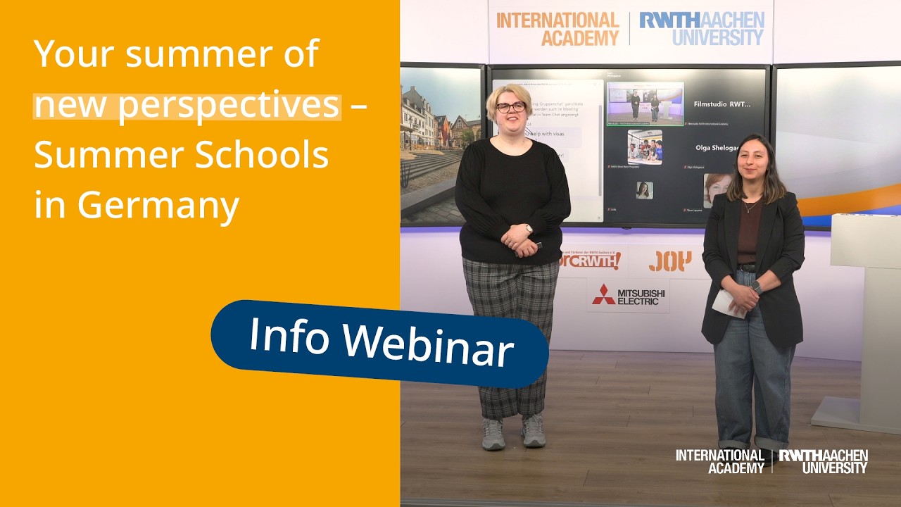 Your summer of new perspectives – Info Webinar Summer Schools 2026