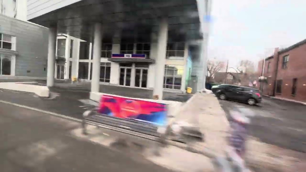 Bus Ride  Max Purple || Going To Downtown Calgary