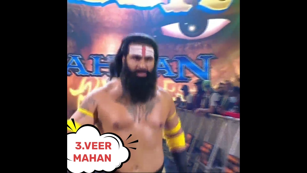 TOP 3 INDIAN WRESTLERS IN WWE HISTORY #shorts #shortsfeed #wwe