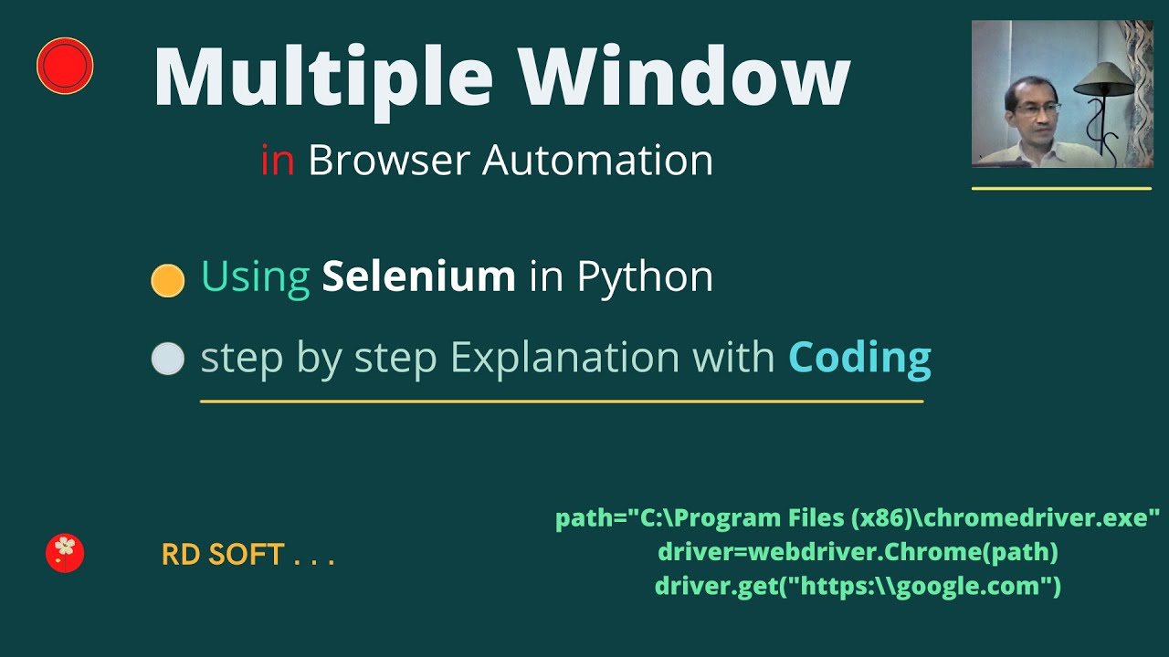 Multiwindow Project||Browser Automation selenium python