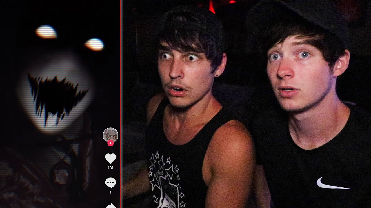Reacting to Terrifying Tik Toks... | Colby Brock