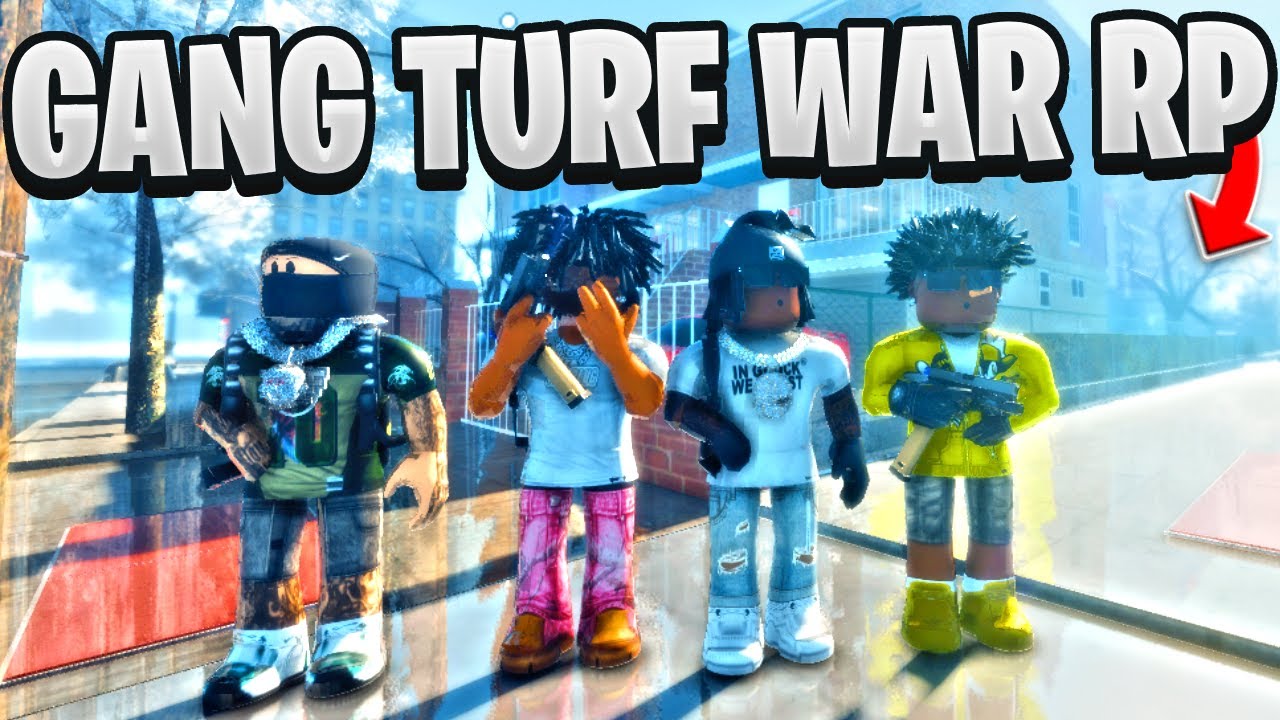 I HAD A GANG TURF WAR WITH MY OPPS IN THIS ROBLOX HOOD RP GAME