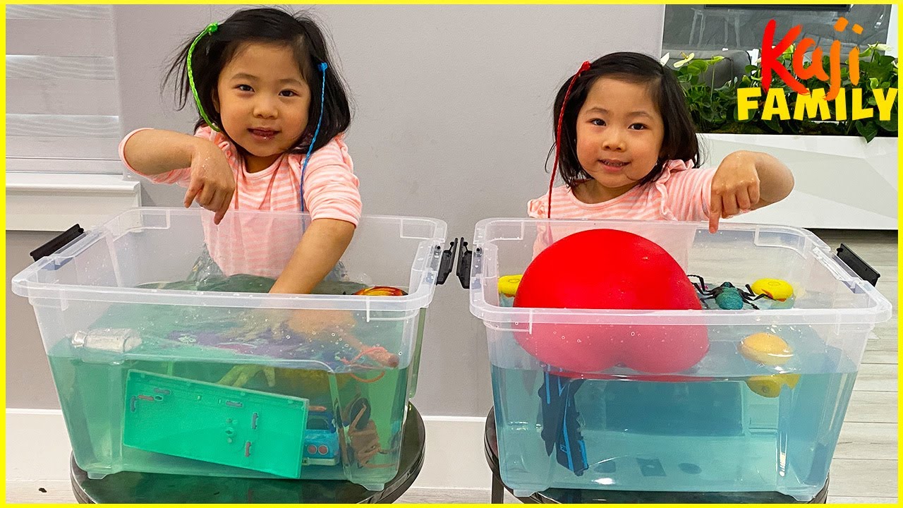 Science Videos for Kids Sink or Float and more 1hr easy DIY Science Experiments