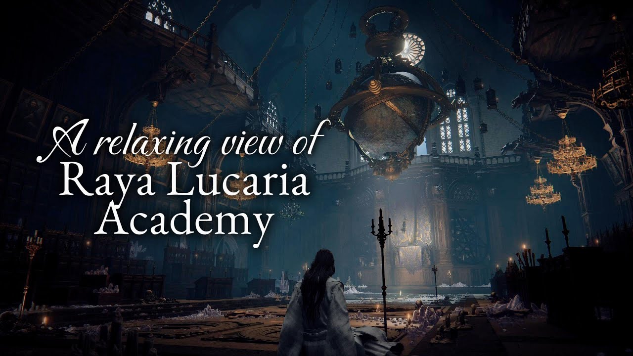 Elden Ring - Raya Lucaria Academy - Ambience & Music