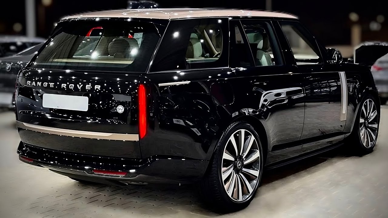 All-New! Range Rover SV : Ultra-Luxury SUV |  Santorini Black Metallic