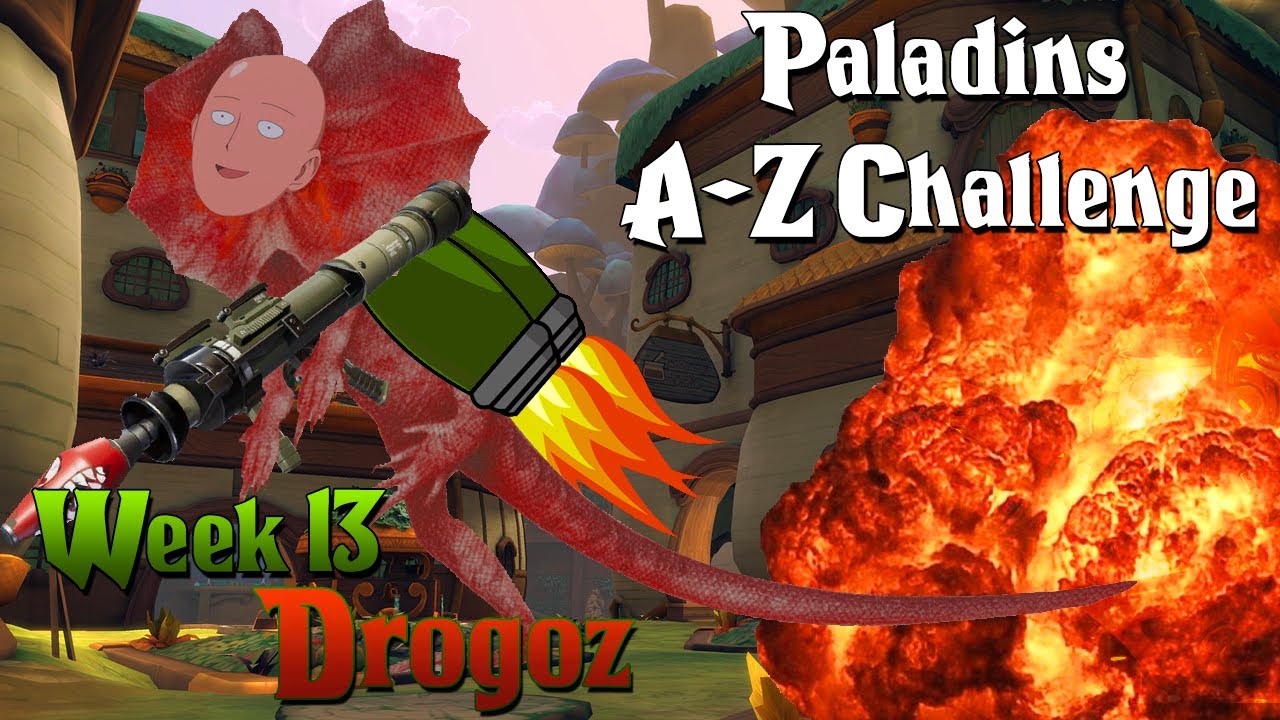 The Flying Lizard of Explosions and Mediocrity | Paladins A-Z Challenge Week 13