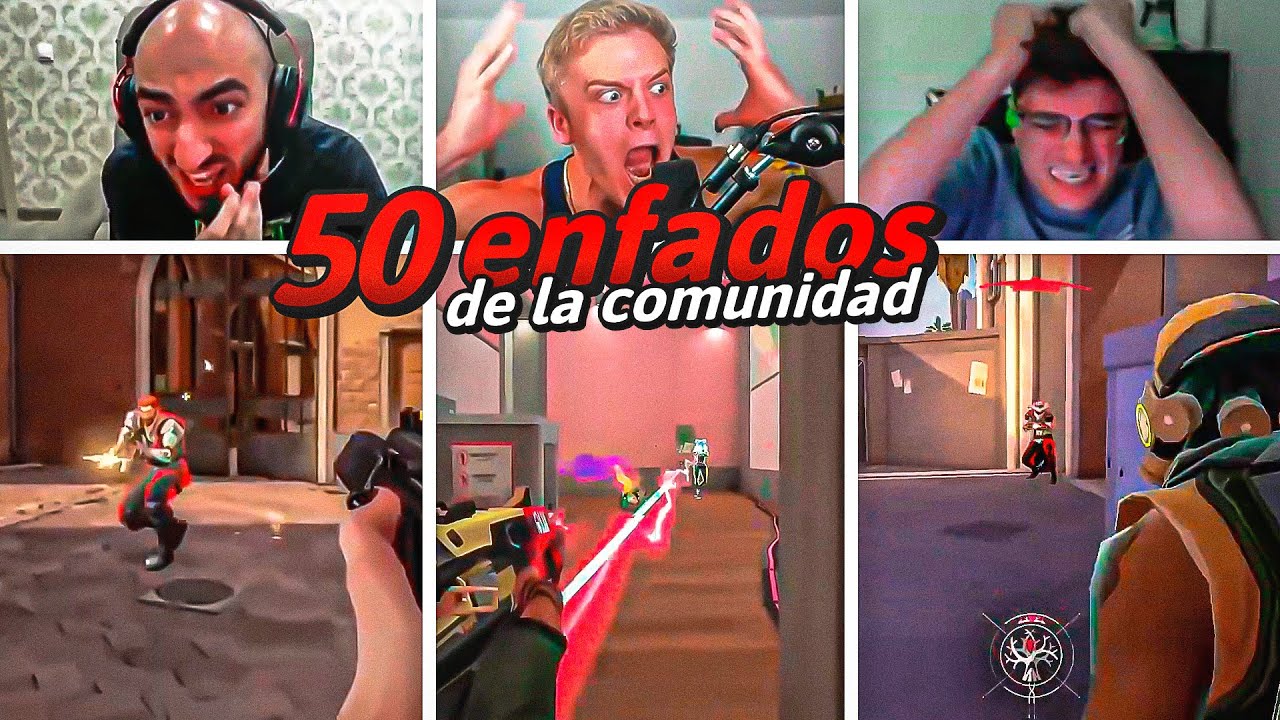 LOS 50 MAYORES ENFADOS DE LA COMUNIDAD DE VALORANT