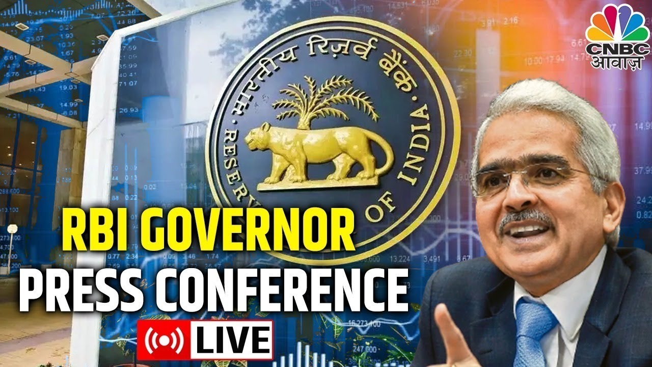RBI Governor Live | Shaktikanta Das Press Conference | RBI Rate Hike | Business News | CNBC Awaaz