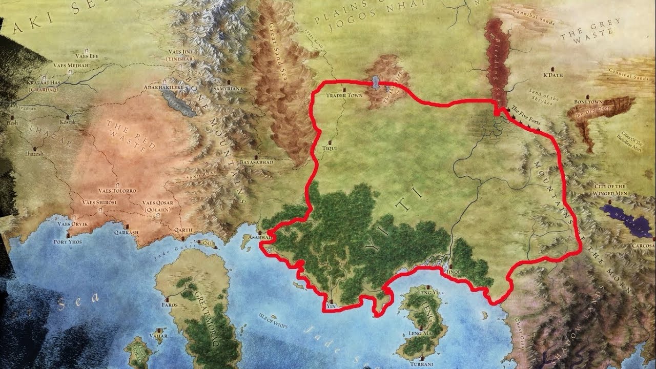 Золотая Империя Йи Ти и острова Ленг | Эссос