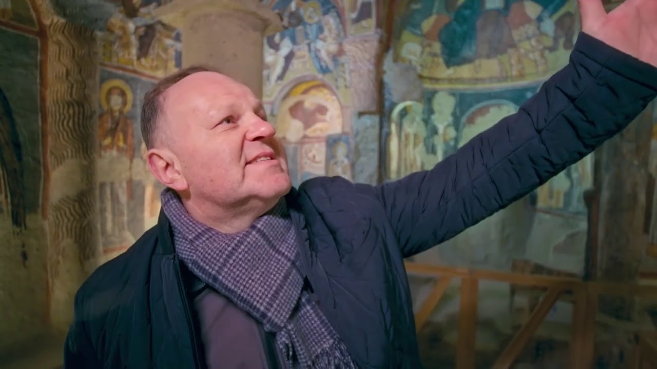 Tę kaplicę zdobiła Biblia w obrazkach [Święte miejsca.Turcja ]