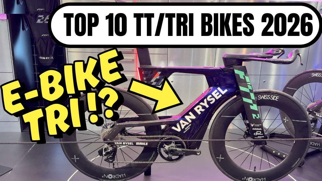 TOP 10  BEST NEW TT & TRIATHLON BIKES for 2026 from VELOFOLLIES 2026 in detail [4K]