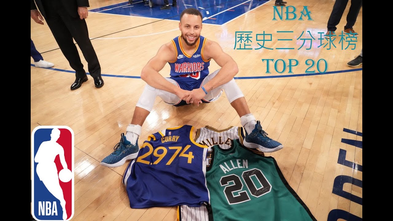 NBA 三分球 TOP20 生涯最厲害的三分球
