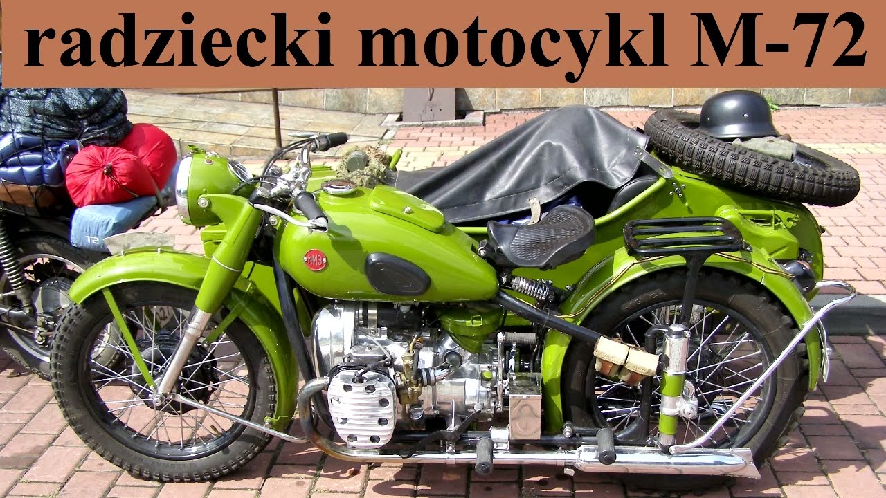 radziecki motocykl M-72 - opis i historia