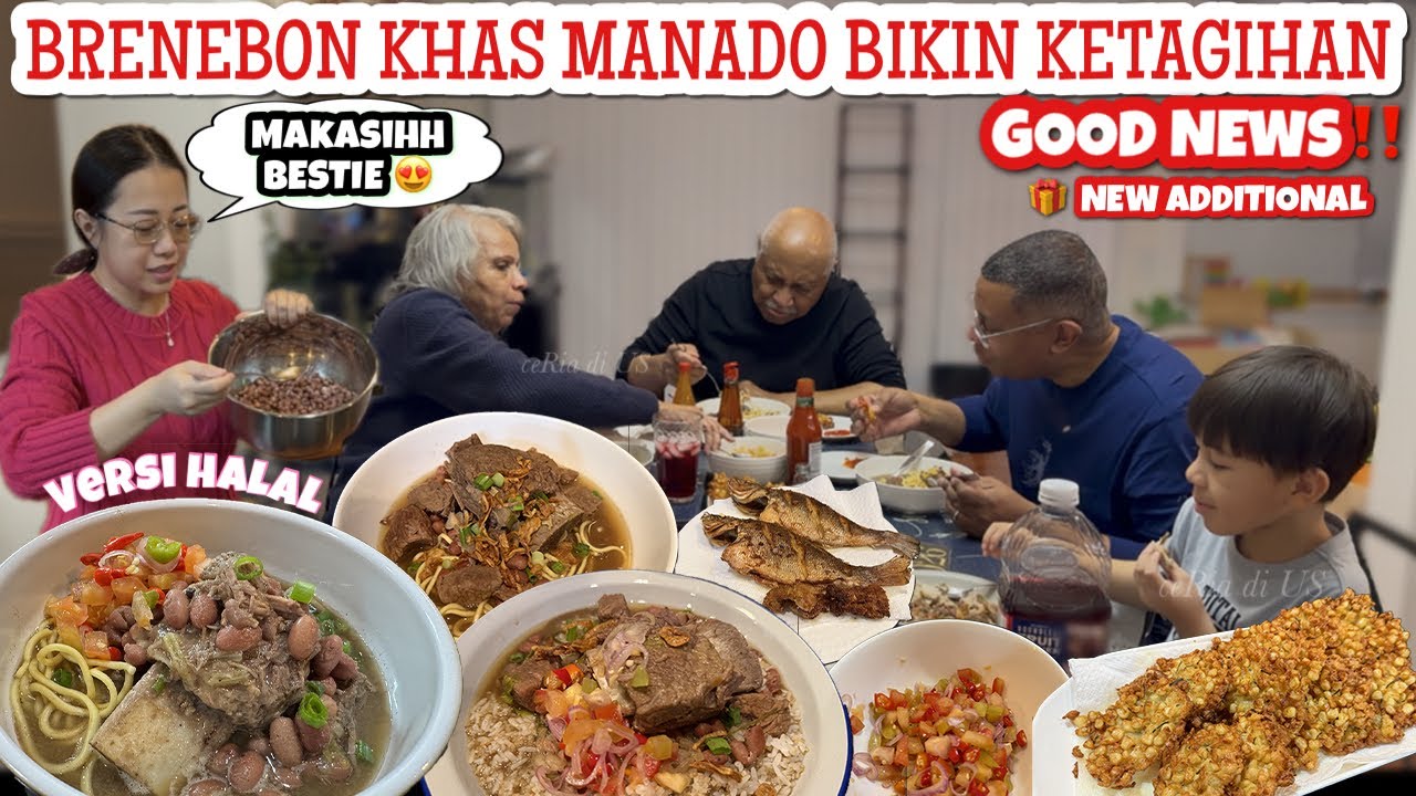MASAK SUP BRENEBON &BAKWAN JAGUNG KHAS MANADO UTK MERTUA SAMPAI DIBAHAS BERHARI2|RESEP DARI BESTIE❤️