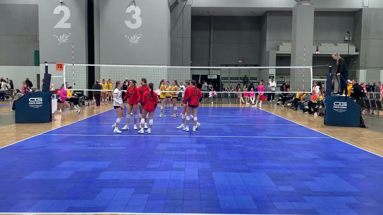 Rise Academy 51 vs MKE Sting 15 White (set 1) part1