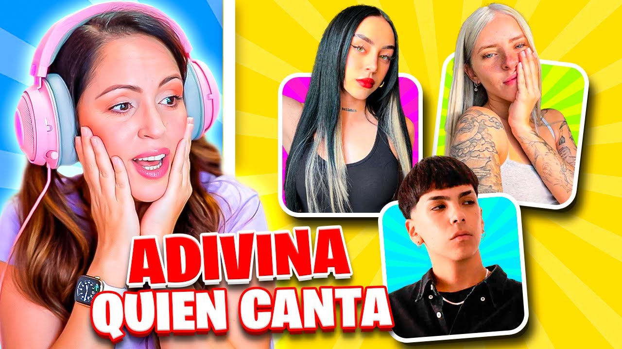 ADIVINA EL CANTANTE en 3 SEGUNDOS! ♥ Quiz de Música ♥ Sandra Cires Play
