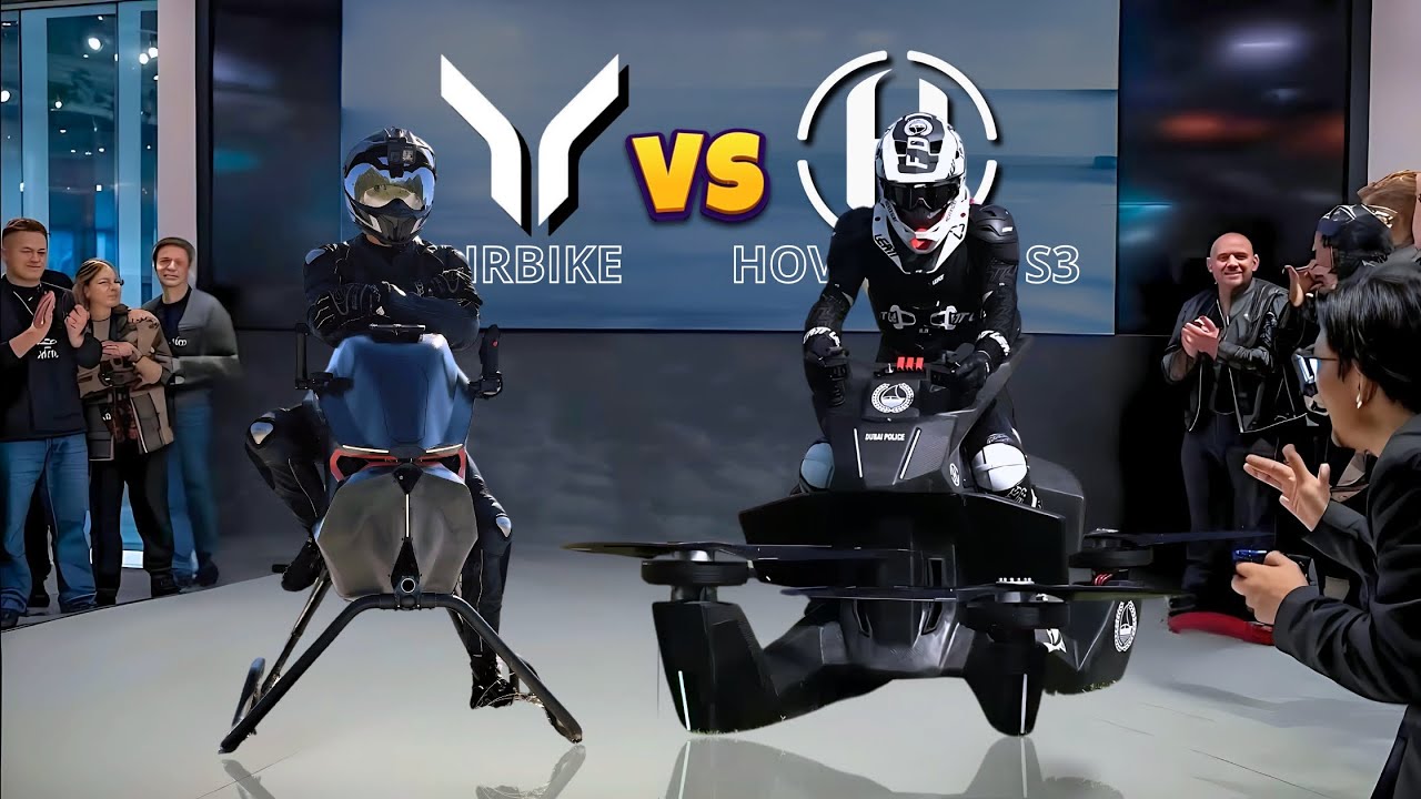 2025 NEW VOLONAUT AIRBIKE VS HOVERSURF HOVERBIKE S3