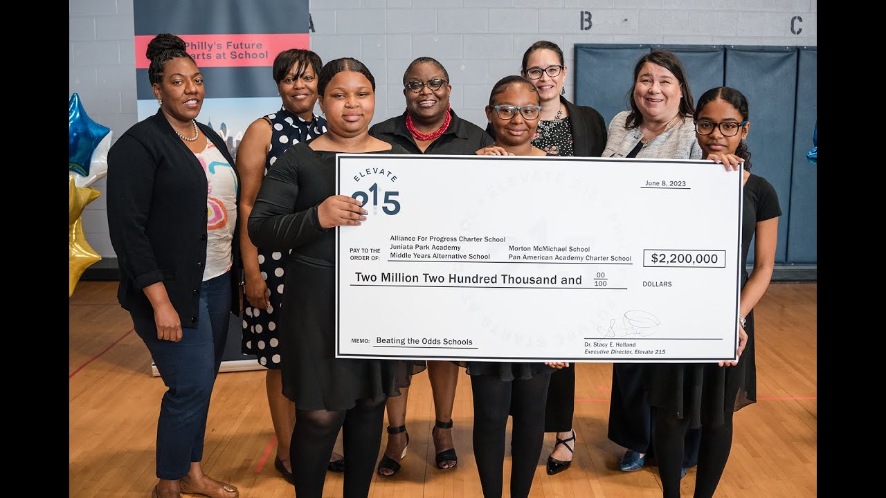 Elevate 215 Announces $2.2 Million in Grants for Schools to Accelerate Academic Outcomes
